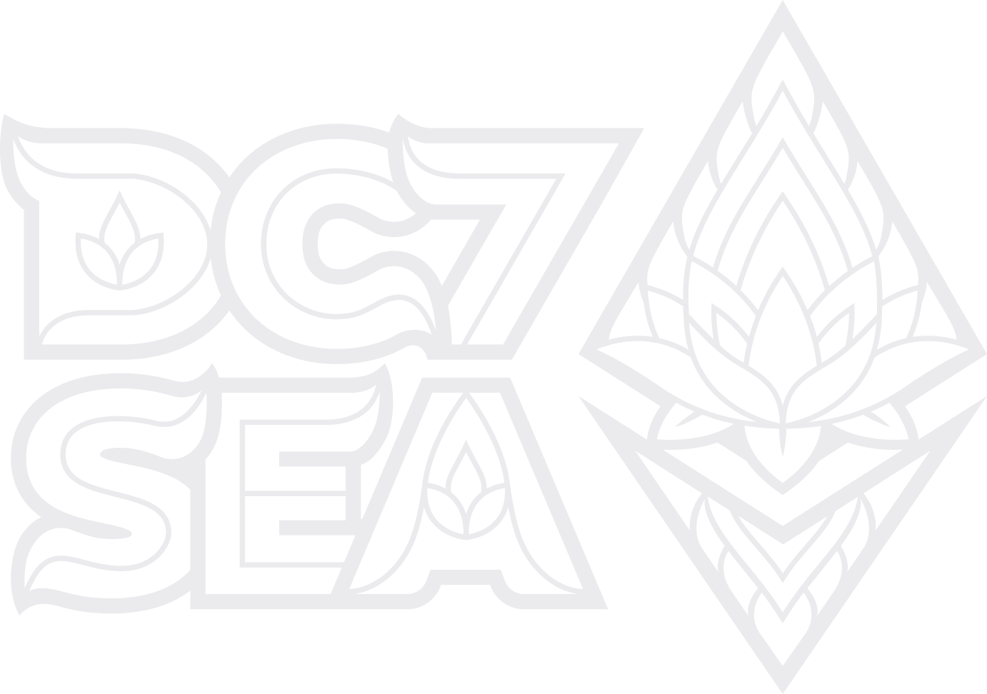 Devcon 7 logo faded in background